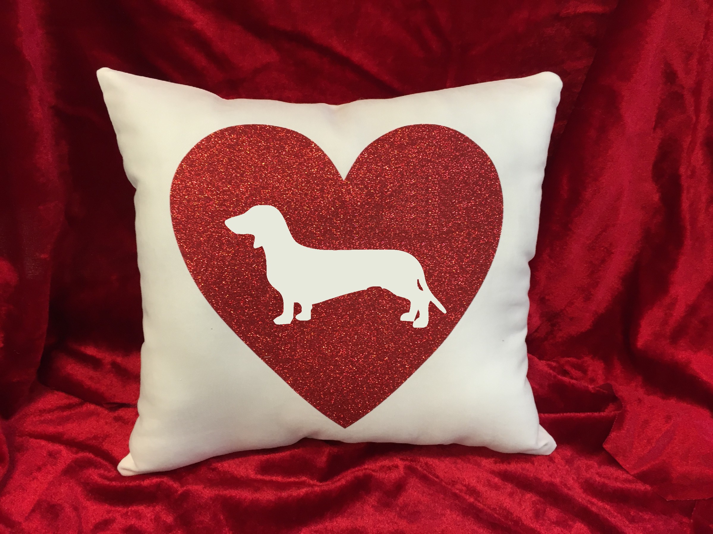 Dogs - Throw Pillow - Dachshund